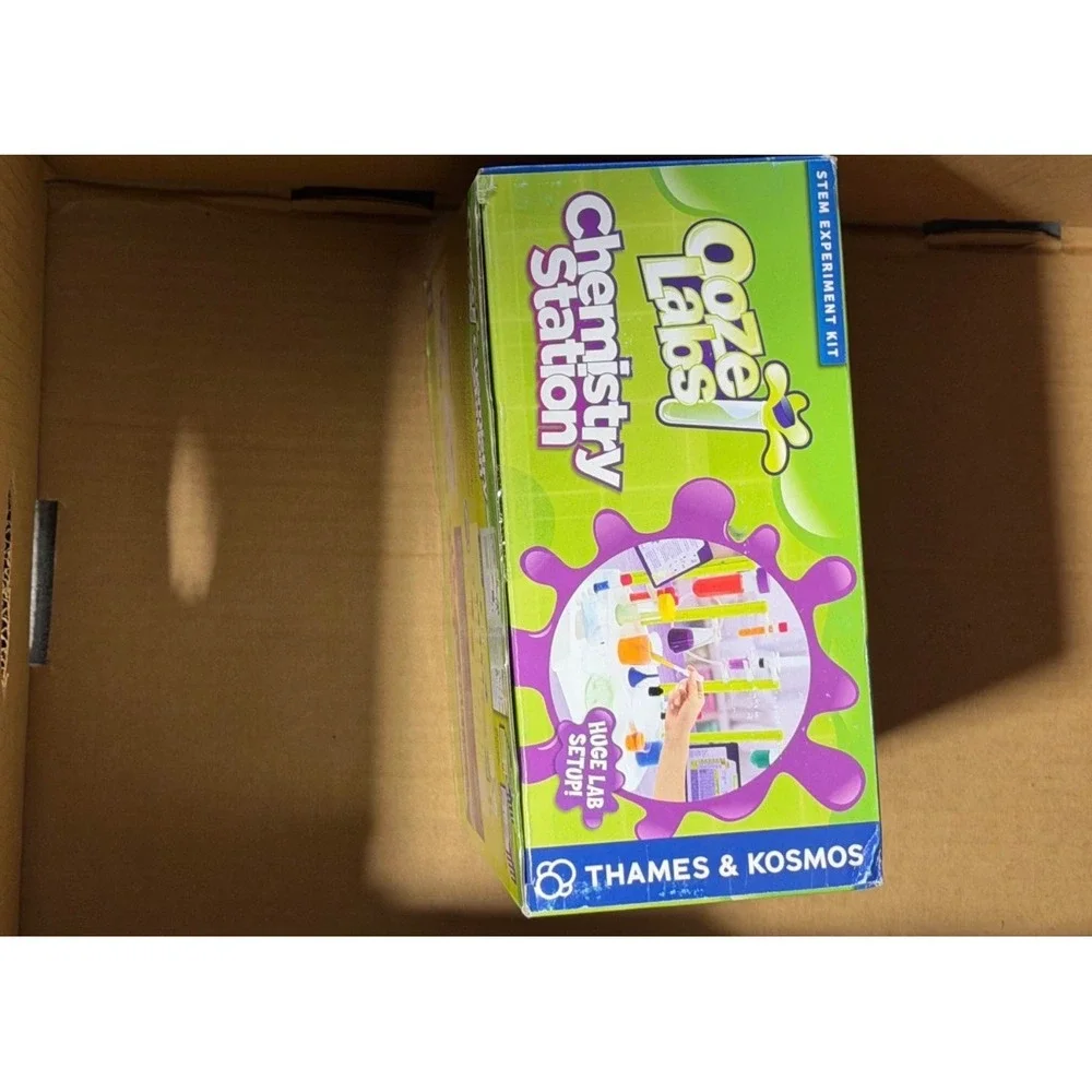 Thames & Kosmos Ooze Labs Chemistry Station interactive science kit lab station